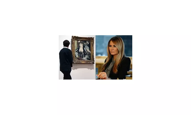 Melania Trump's 'Renoir' in Film Exposed as Fake, Real Painting in London