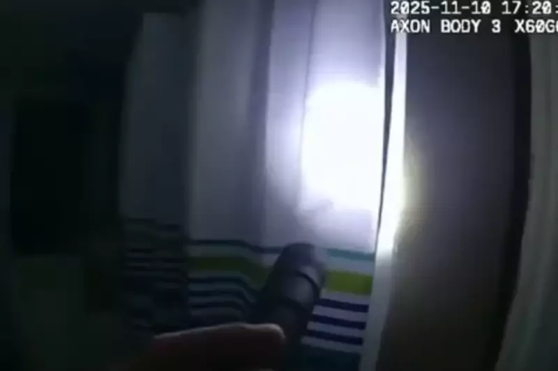 Met Police Officer Screams in Terror After Finding Fugitive in Bathtub