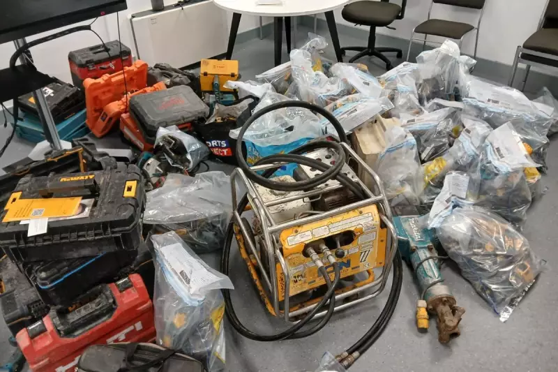 Met Police Seize £80,000 of Stolen Power Tools in Hounslow Car Boot Raid