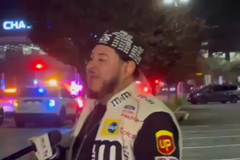 ‘Mexican Spiderman’ Smashes Mall Window with Bowling Ball in Shooting Escape