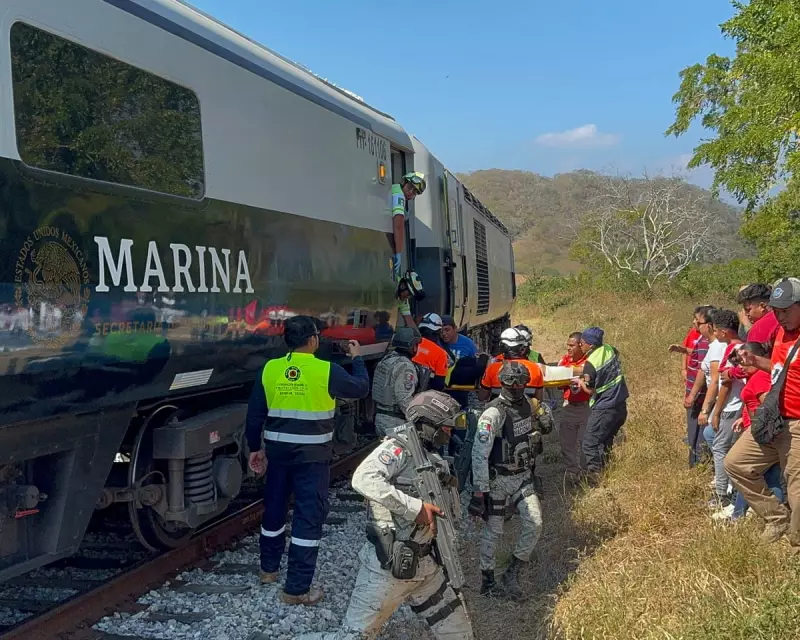 Mexico Train Derailment: 13 Dead, 98 Injured in Oaxaca Crash