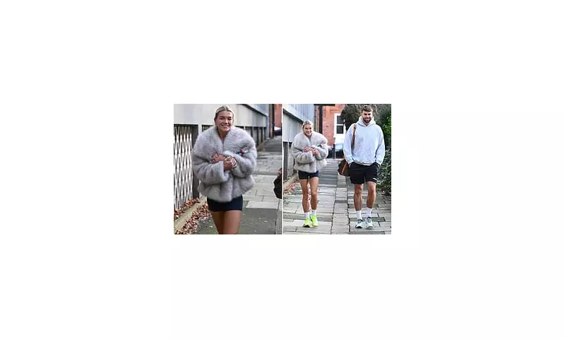 Molly Smith flaunts legs in hotpants for pre-Christmas gym trip with fiancé Tom Clare