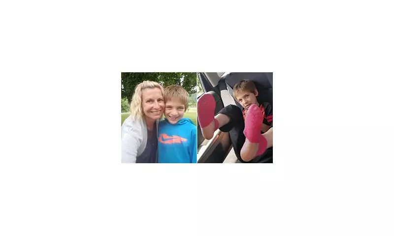 Mother's Christmas Warning: Light-Up Shoes Caused Son's Chemical Burns