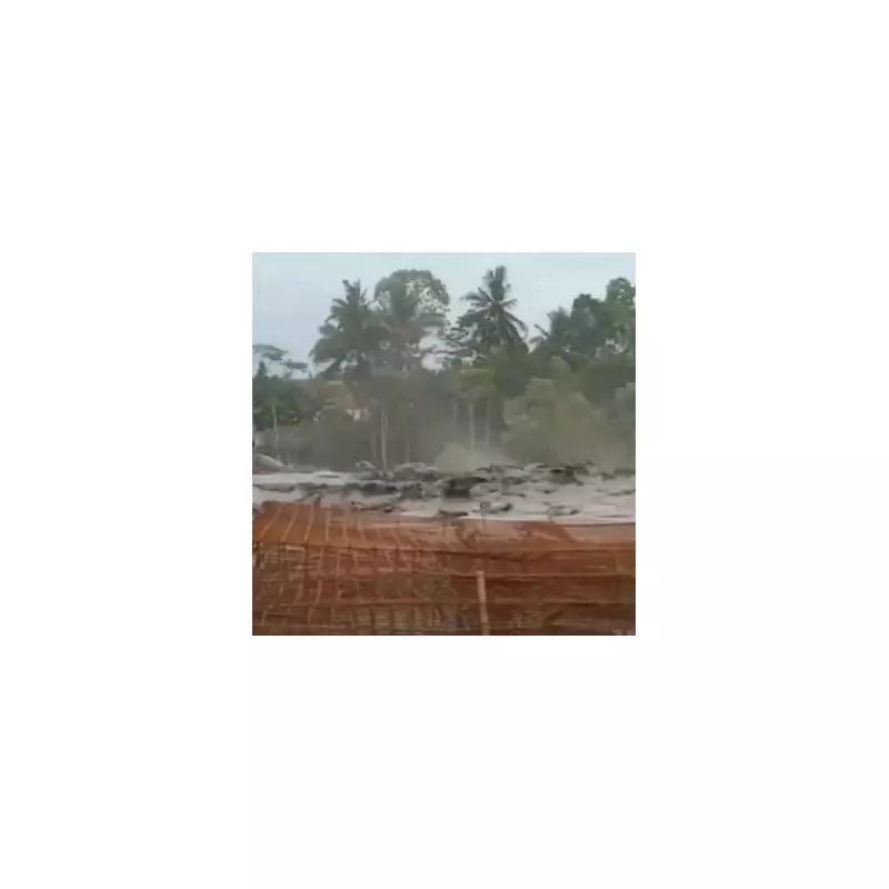 Mount Semeru Erupts Six Times, Sending Ash Column Nearly 4,000ft High