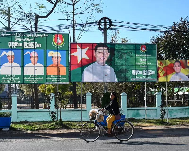 Myanmar Junta's 'Sham' Election Aims to Cement Power Amid Conflict