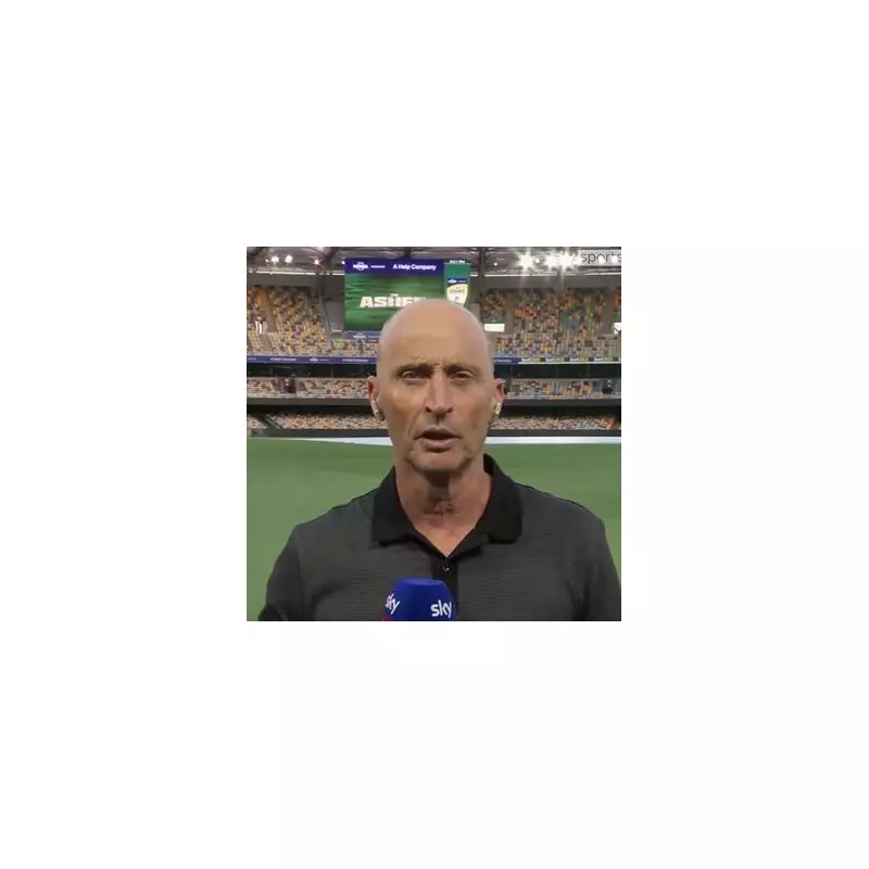 Nasser Hussain Denied Entry to Gabba in Ashes Accreditation Mix-Up