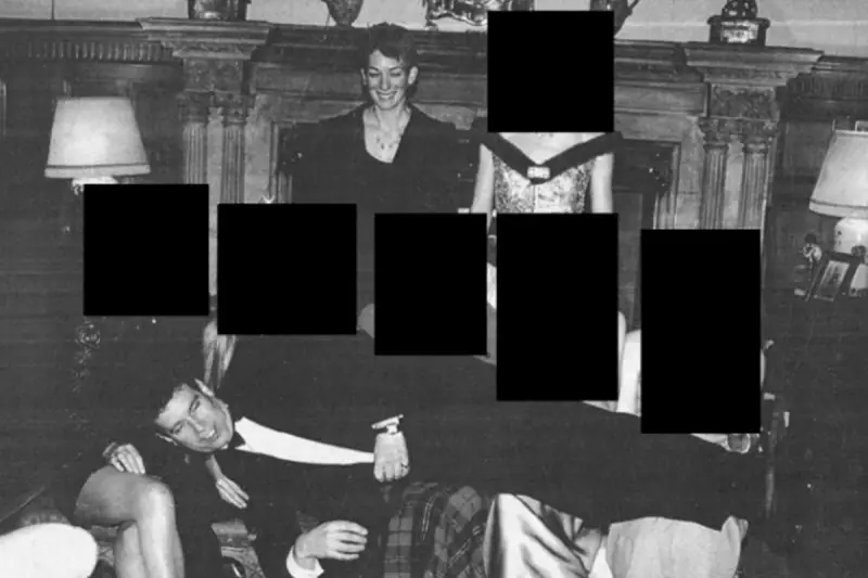 New Epstein Files Image Shows Andrew Mountbatten-Windsor Lying Across Five People