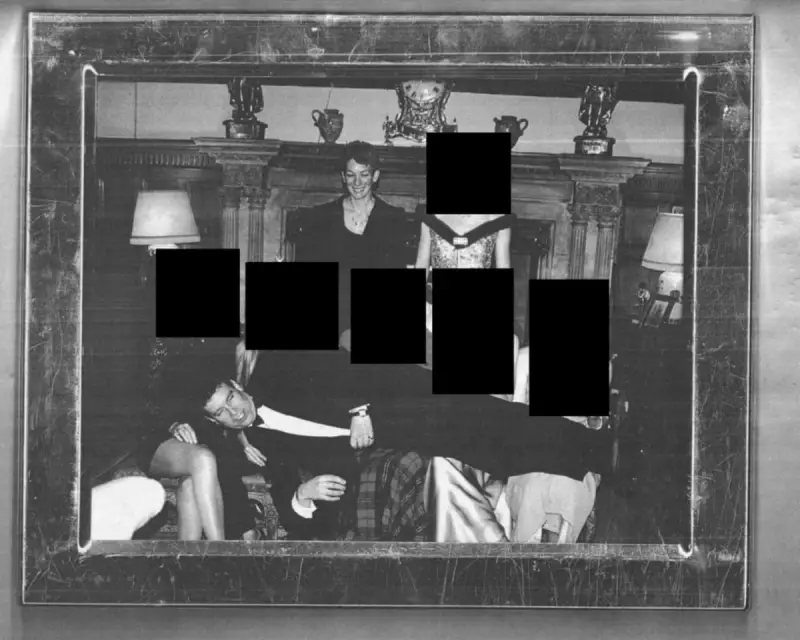 New Epstein Files Reveal Photo of Andrew Mountbatten-Windsor Lying on Laps