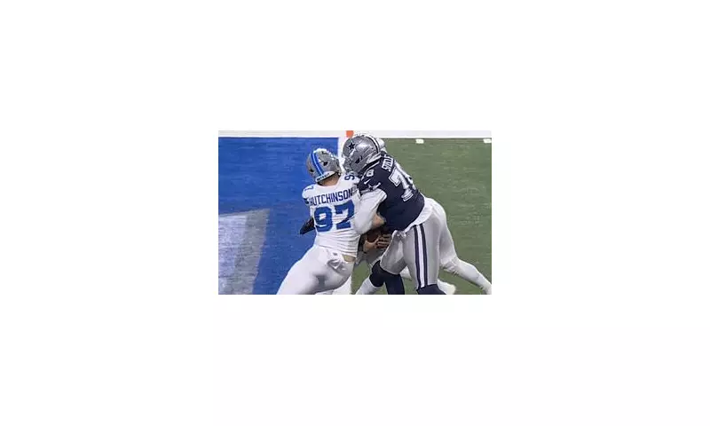 NFL Fans Fume Over Controversial No-Safety Call in Cowboys vs Lions