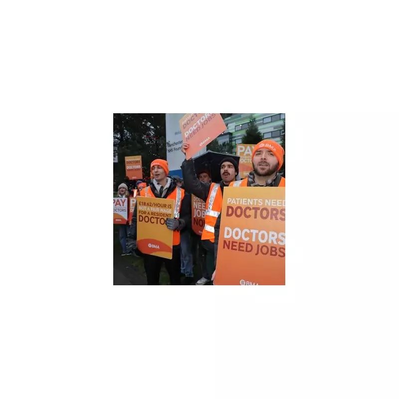 NHS Faces Five-Day Doctor Strike Amid 'Super Flu' Surge as Talks Collapse