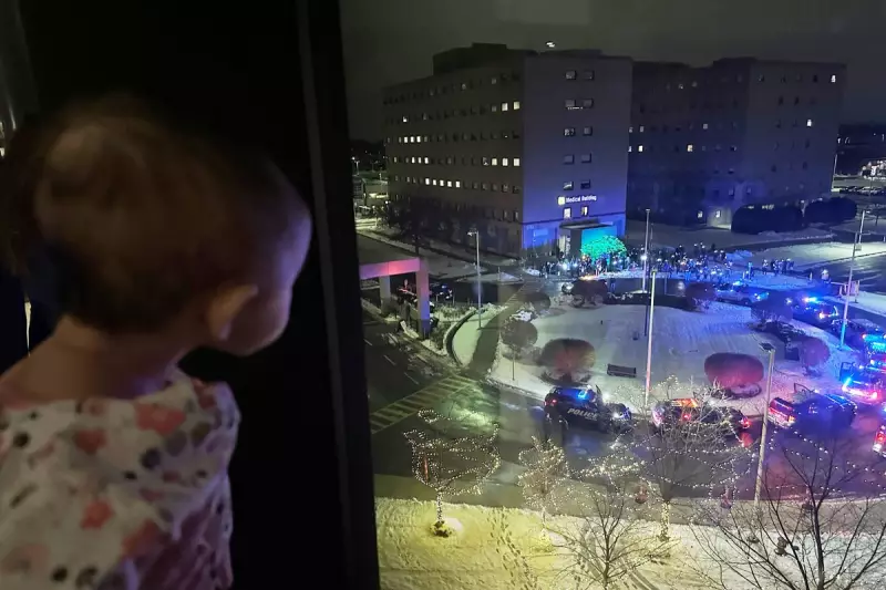 Nightly 'Moonbeams' Flashlight Vigil Lifts Spirits at Michigan Children's Hospital