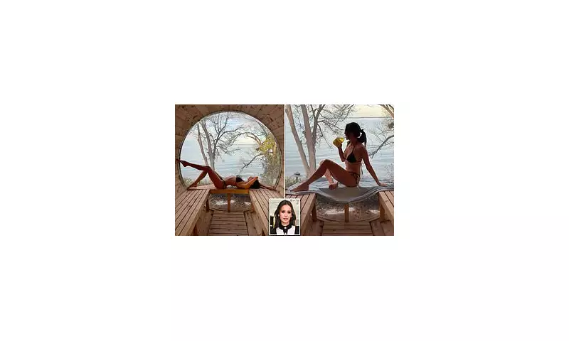 Nina Dobrev Shares Bikini-Clad Sauna Snaps Amid Split from Shaun White