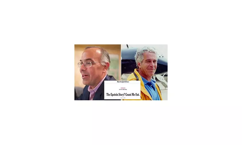 NYT Columnist David Brooks Appears in New Epstein Files After Criticising Release