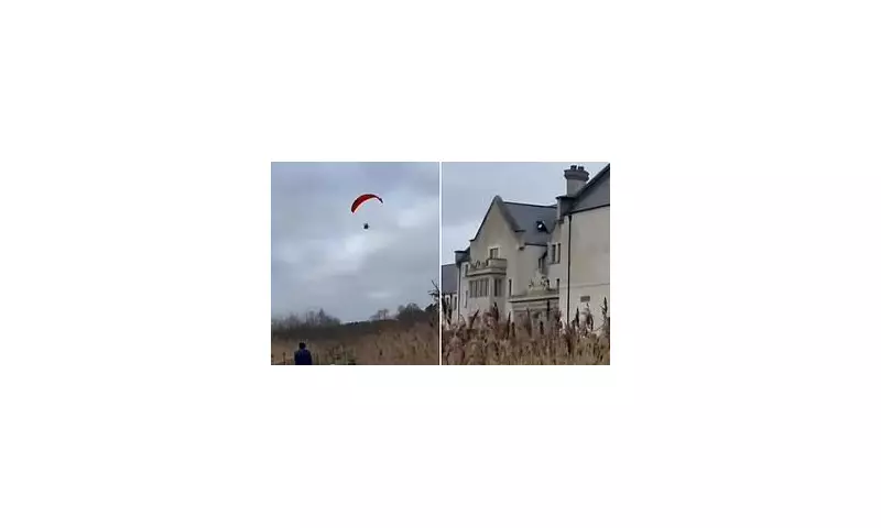 Paraglider Crashes into Lough Erne Resort Roof, Taken to Hospital