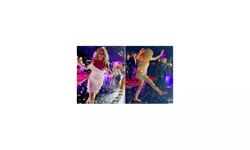 Penny Lancaster, 54, Dances the Night Away in Sparkling Disco Dress Ahead of 'Grandma' Christmas