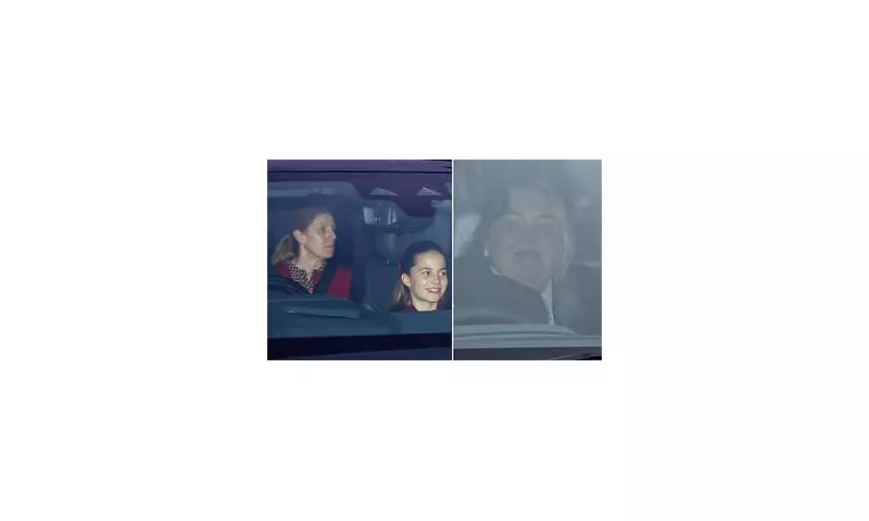 Princess Eugenie's Nanny Spotted at King's Christmas Lunch with Edgy Style