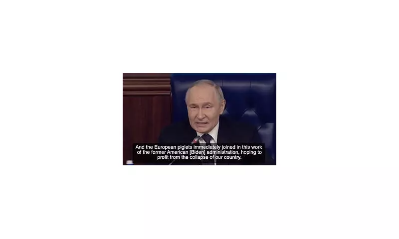 Putin's 'Piglets' Outburst and Oreshnik Missile Threat Escalate Ukraine War Tensions