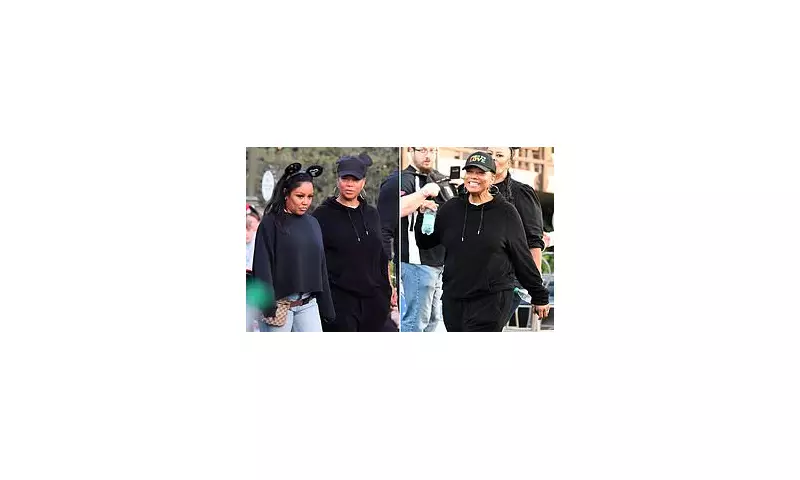 Queen Latifah's Dramatic Weight Loss Revealed During Disneyland Day Out