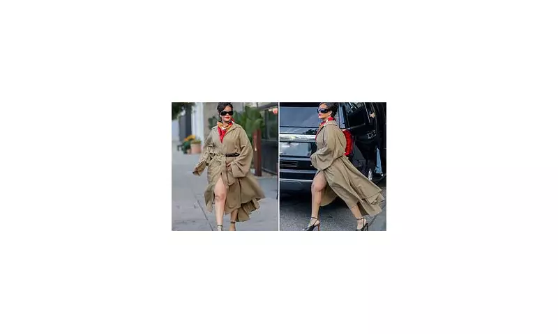 Rihanna stuns in Hollywood three months after welcoming third child