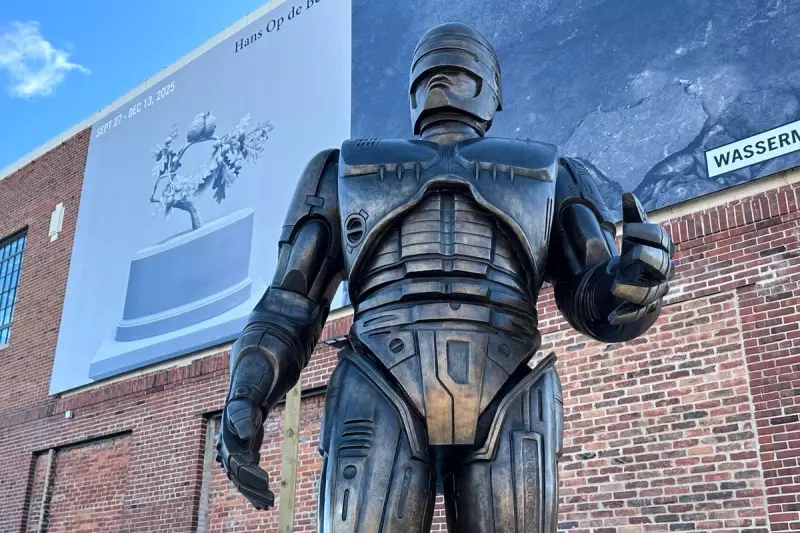 RoboCop Statue Stands Guard in Detroit After 15-Year Journey