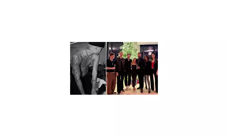 Romeo Beckham's 70+ Tattoos Revealed Amid Brooklyn's Family Feud