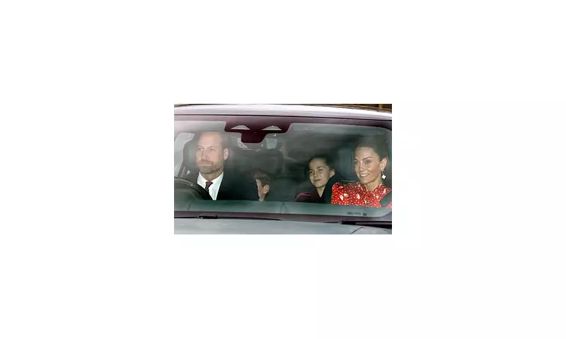 Royal Family Unites for Christmas Lunch at Buckingham Palace