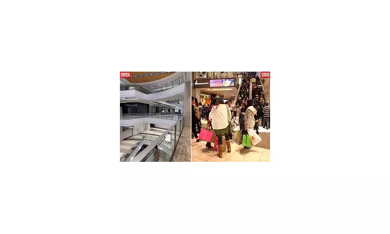 San Francisco's Largest Mall 93% Empty Before Christmas in Retail Collapse