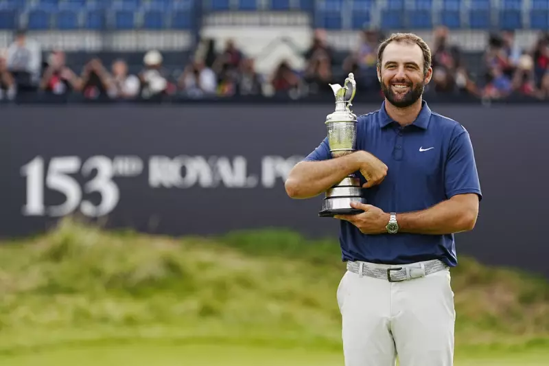 Scottie Scheffler equals Tiger Woods with fourth straight PGA Tour award