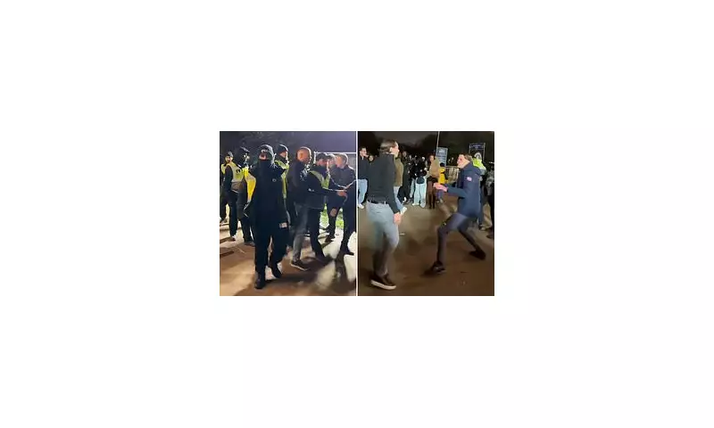 Shocking Brawl at Winter Wonderland: Drunken Violence Mars Festive Event