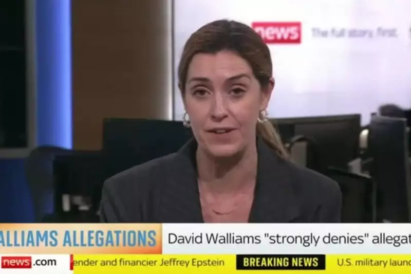 Sky News Reporter Drops F-Bomb Live On Air During David Walliams Report