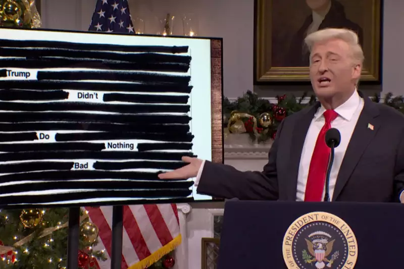 SNL's Christmas Cold Open Mocks Trump Over Epstein Files and Kennedy Centre Renaming