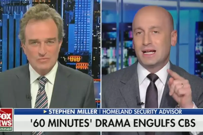 Stephen Miller Demands CBS Fire 60 Minutes Staff Over Spiked El Salvador Prison Report