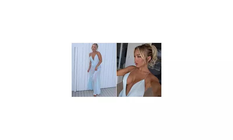 Tammy Hembrow stuns in sheer gown after Tinder 'hard launch' with AFL star