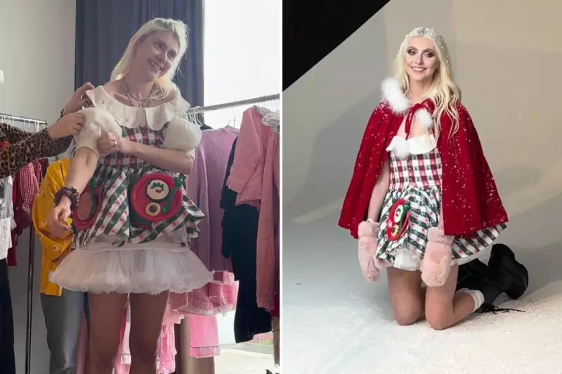 Taylor Momsen Fits Into Original Cindy Lou Who Dress 25 Years After Grinch Film