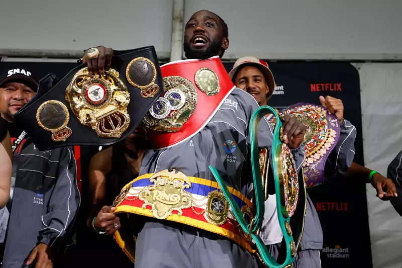 Terence Crawford Stripped of WBC Title Over $300,000 Fee Dispute