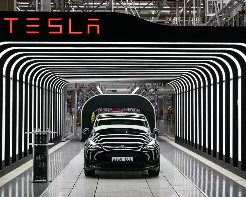 Tesla's 2025 Sales Forecast Dips, Missing Musk's Ambitious Targets