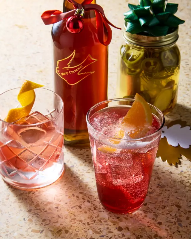 Thomasina Miers' Festive Mocktail & Cocktail Mixers: Fire Cider & Spiced Syrup Recipes