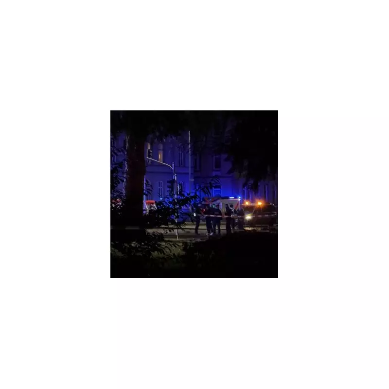 Three injured as car ploughs into bus stop crowd in Giessen