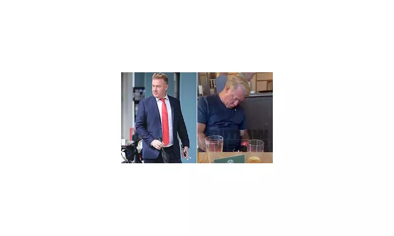 Tony Sheahan, Son of AFL Legend Mike Sheahan, Seen Asleep Outside Sydney Pub