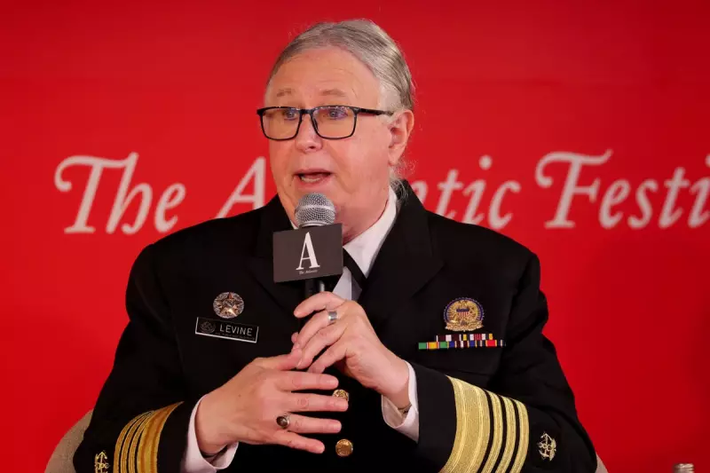 Trump Administration Deadnames Transgender Admiral Rachel Levine on Official Portrait