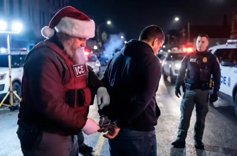 Trump Administration Deploys AI 'ICE Santa' in Controversial Deportation Advert
