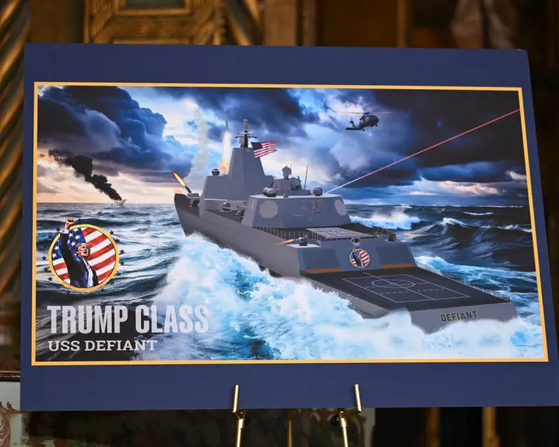 Trump Unveils 'Golden Fleet' with 'Trump-Class' Warships, Breaking Naming Tradition