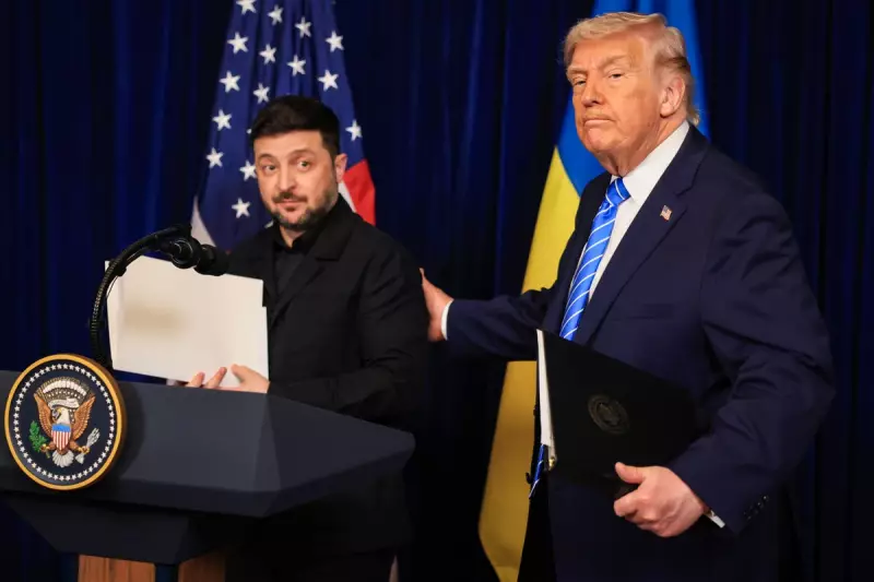Trump Warns of 'Thorny Issues' as Ukraine Peace Talks with Zelensky Conclude at Mar-a-Lago