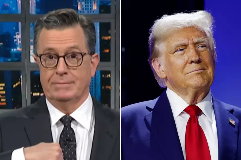 Trump's Christmas Eve Truth Social Rant: Colbert a 'Pathetic Trainwreck'