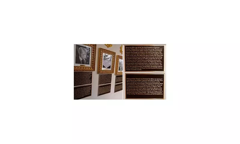 Trump's 'Presidential Walk of Fame' Gets Controversial Upgrade Mocking Biden