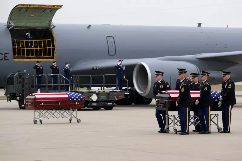 Two Iowa National Guard Soldiers Killed in Syria Return Home on Christmas Eve