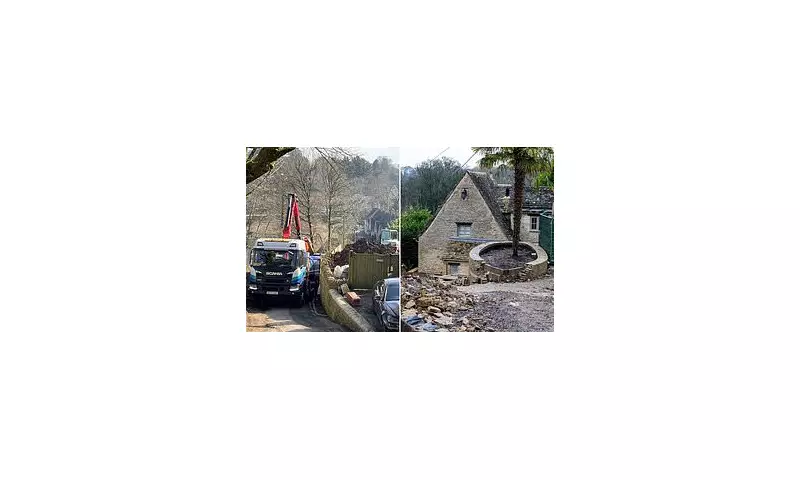 Two-Year Building Chaos on 'England's Prettiest Street' in Bibury