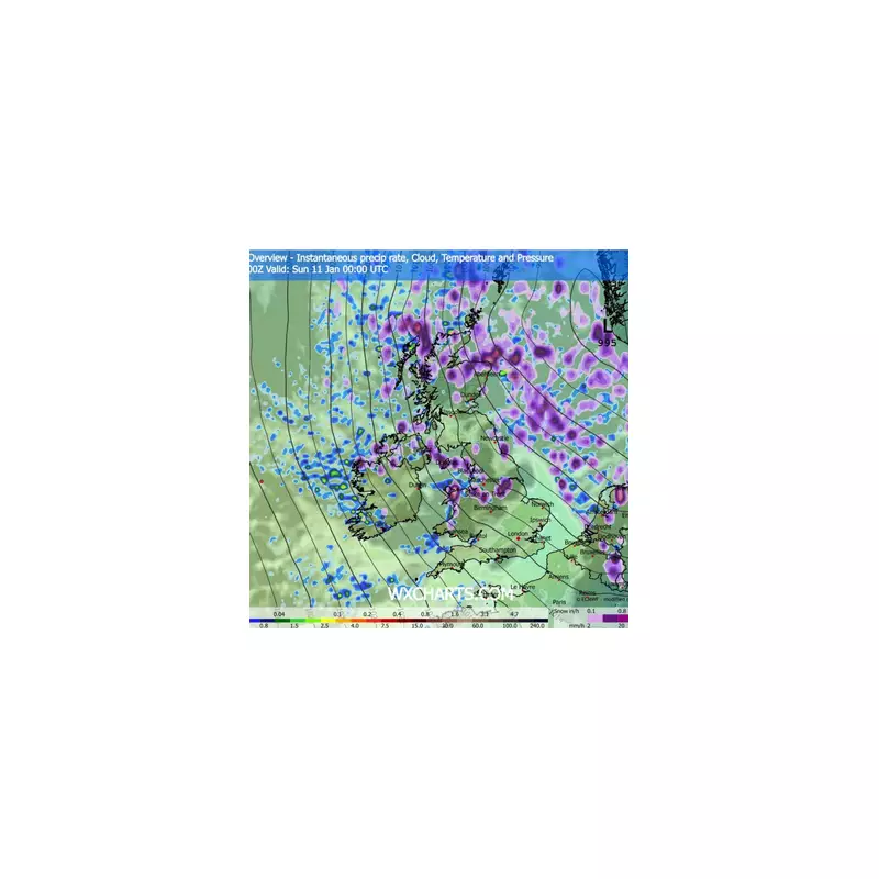 UK Braces for 20 Inches of Snow as 'Biblical' Blizzard Set to Bury Europe