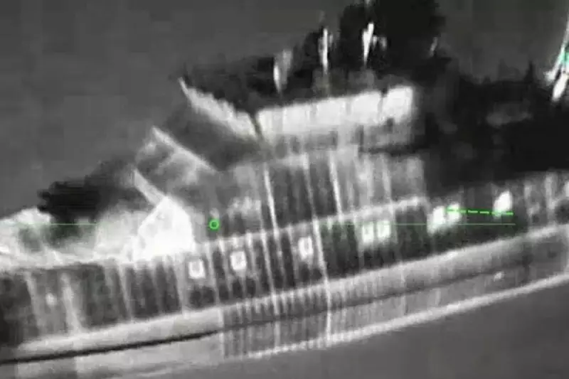 Ukraine Strikes Russian Warship & Caspian Oil Rigs in Major Drone Blitz