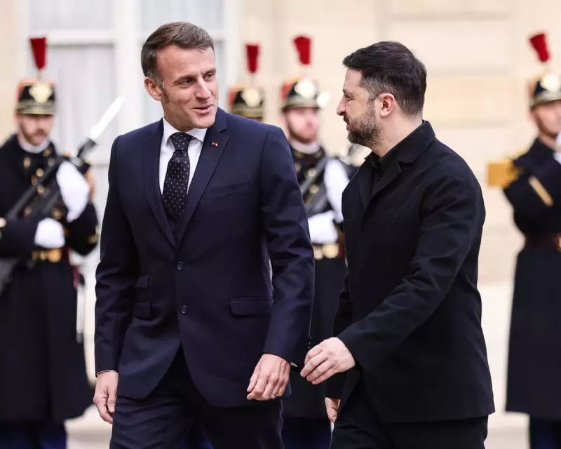 Ukraine War Diplomacy Enters 'Pivotal Week' as Zelenskyy Meets Macron and Trump Envoy Heads to Putin